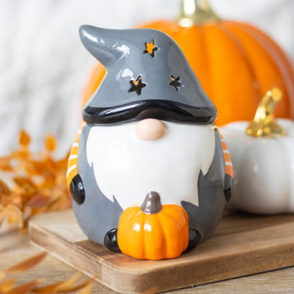 Gnome d'automne gris